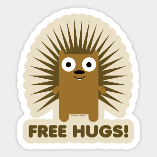 FREE HUGS Sticker